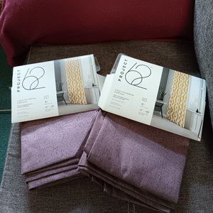 Eclipse Ambiance Texture, Absolute Zero Blackout, Window Panels (Set of 2)